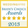 Wedding Wire 2013 Award